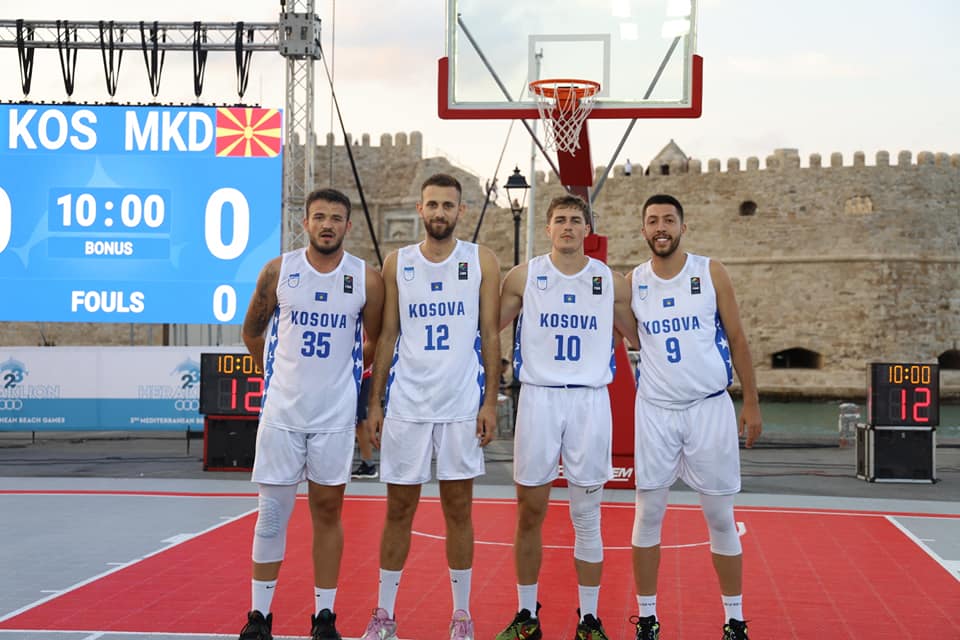 Kosova 3x3 me një fitore në Lojërat Mesdhetare